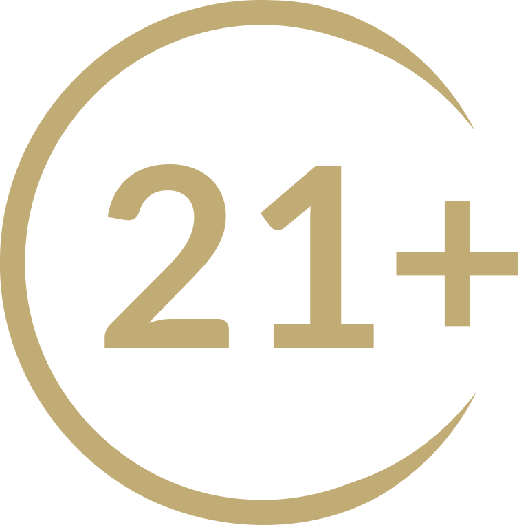 21+ logo